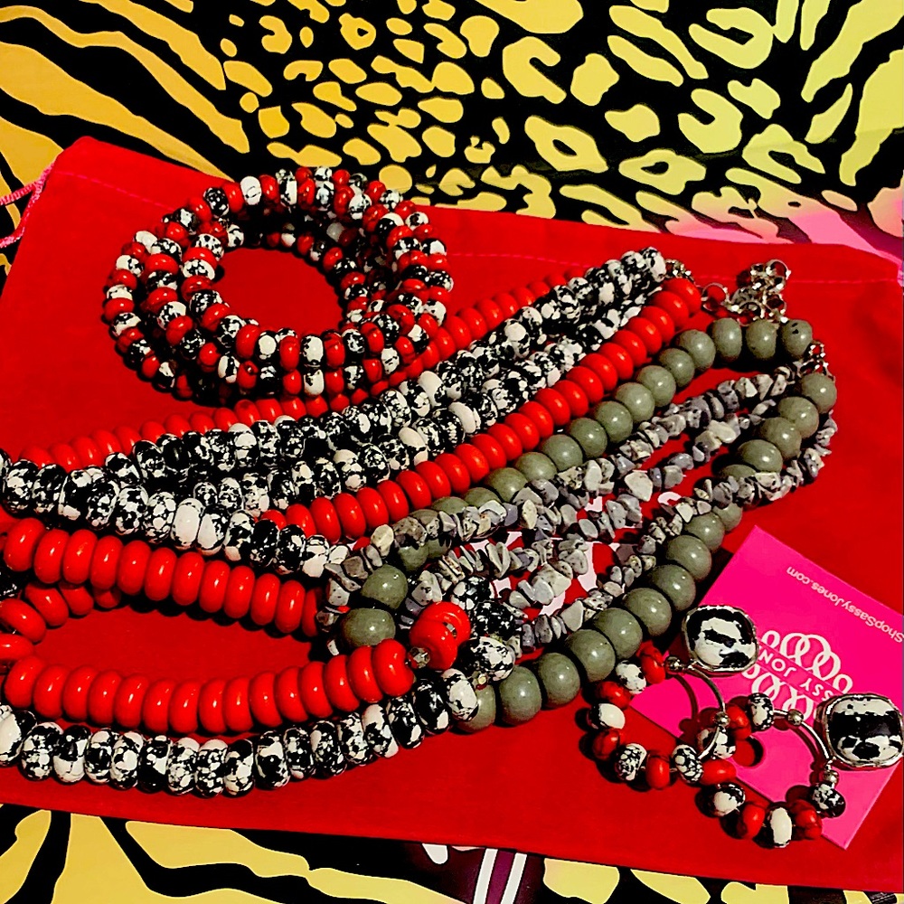 SJ Red Tezra set